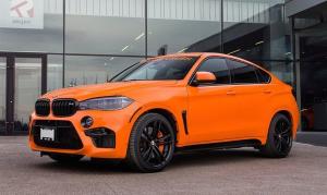 BMW X6 M Orange Crush by Pfaff